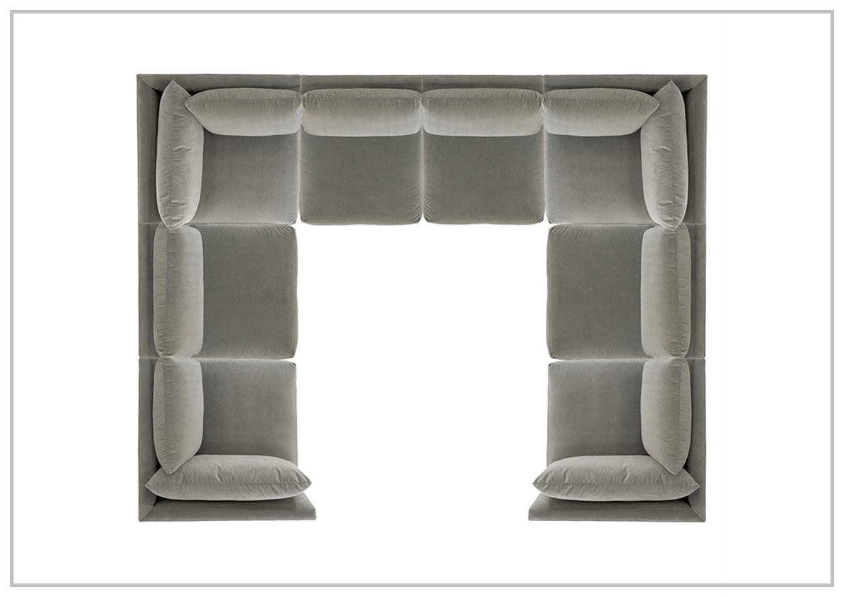 Sanctuary Fabric Sectional Sofa by Bernhardt