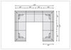 Sanctuary Fabric Sectional Sofa by Bernhardt
