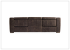 Arrezio Light Brown Leather Power Motion Sofa