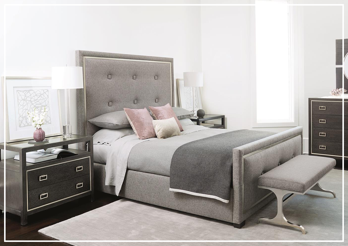 Decorage Panel Bed by Bernhardt -Jennihome