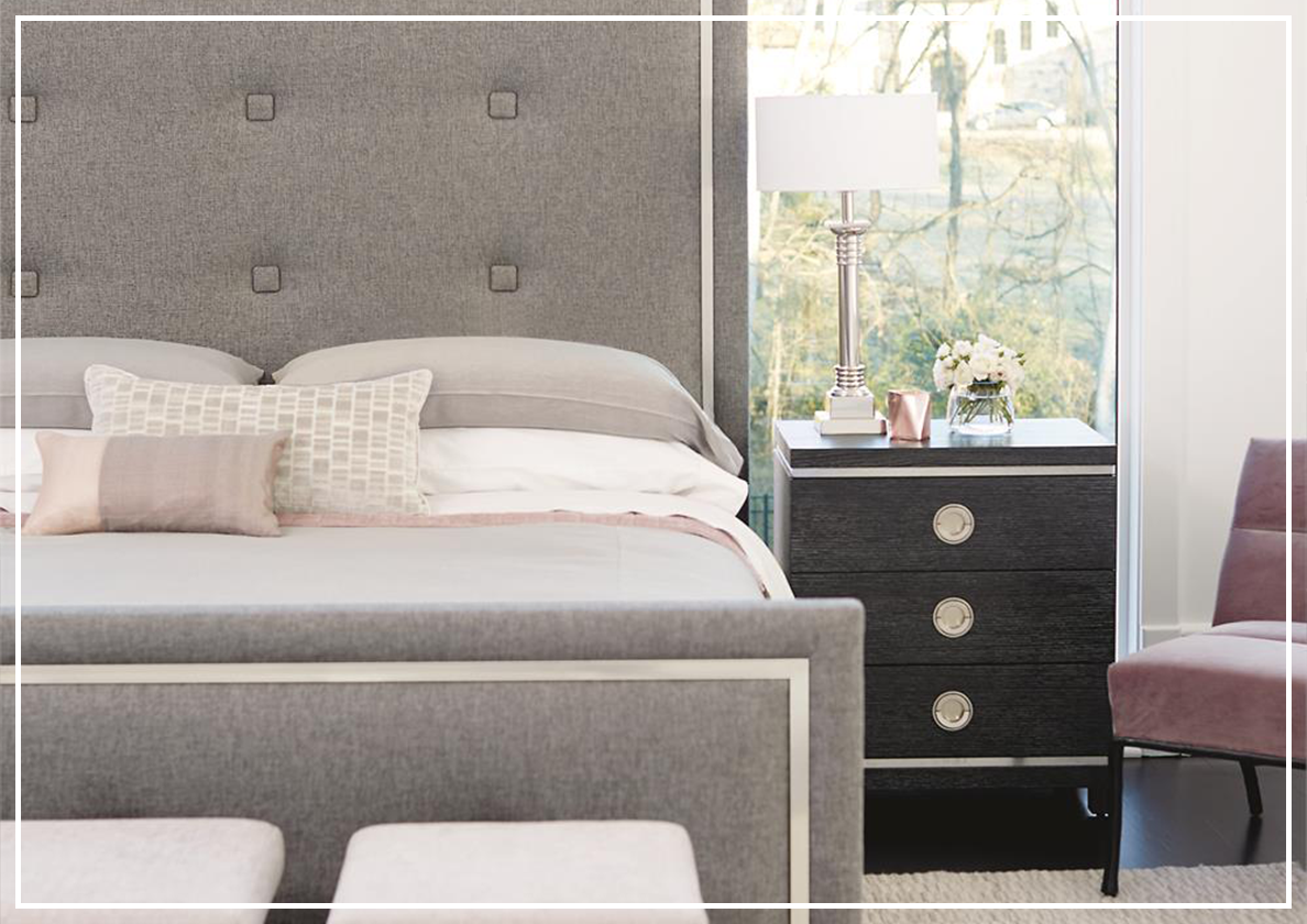 Decorage Panel Bed by Bernhardt -Jennihome