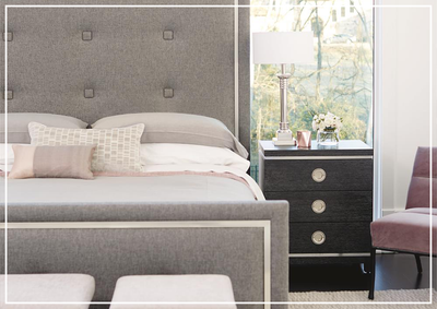 Decorage Panel Bed by Bernhardt -Jennihome