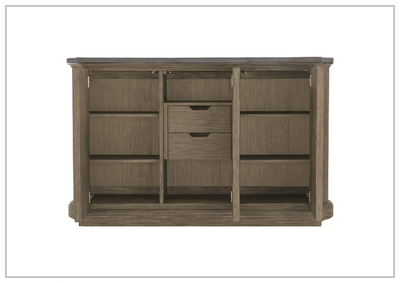 Bernhardt Canyon Ridge Buffet in Desert Taupe-Buffets-SOFABED
