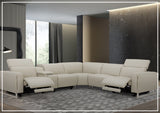 Picasso 6 Piece Italian Motion Reclining Sectional Sofa-Sectional Sofa-SOFABED