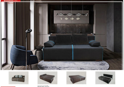 Broadway Sofa Bed and Storage Set-Futon-SOFABED