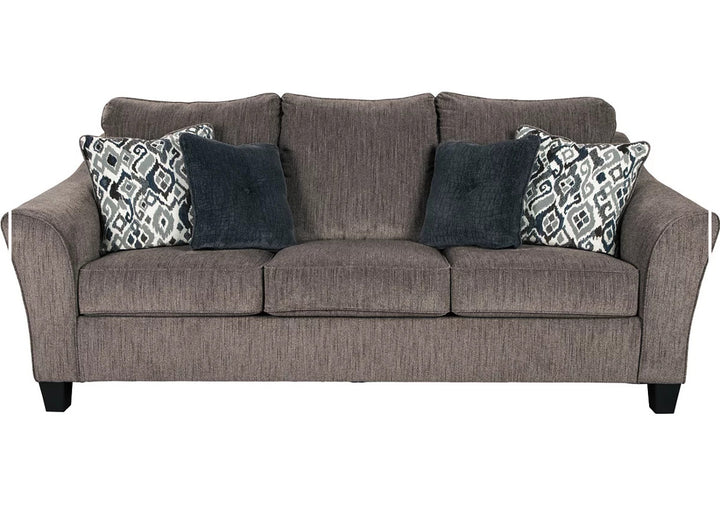 Namoli Sofa Sleeper in Slate-Sleeper Sofas-SOFABED