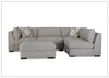 Geoffrey Gray Fabric Sectional Sofa