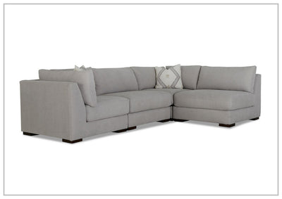 Geoffrey Gray Fabric Sectional Sofa