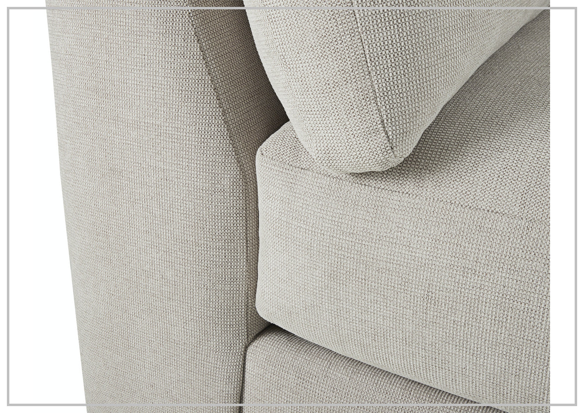 Geoffrey Gray Fabric Sectional Sofa