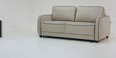 Leon Loveseat Sleeper With Adjustable Ratchet Neck Rests